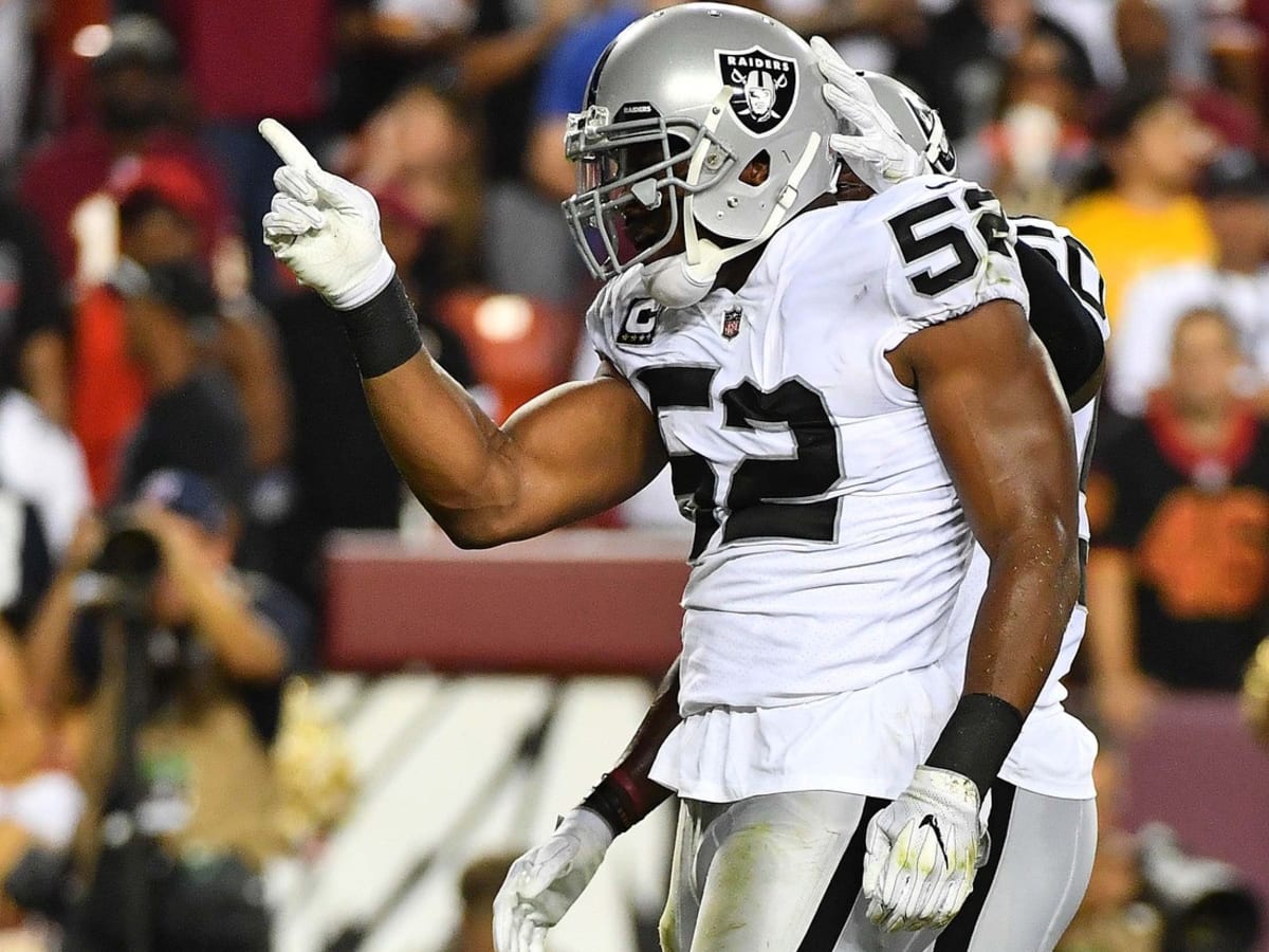 Khalil Mack Oakland Raiders New 2016 Salute to Service Military