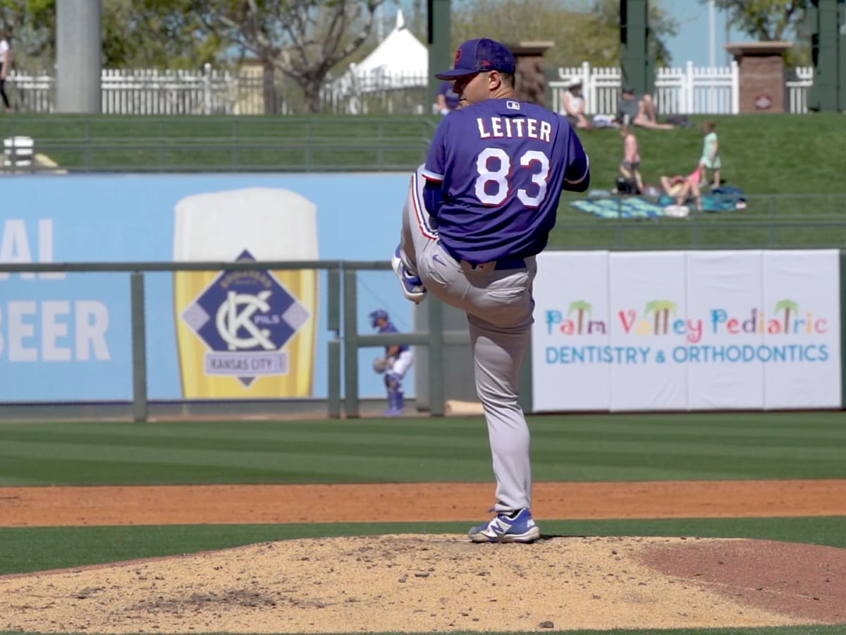 Jack Leiter Is Throwing Absolute Heat In Viral Video At Rangers Camp