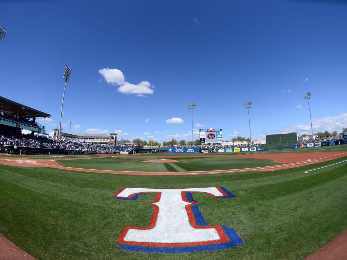 At Texas Rangers spring training, prospects lean on vets to set