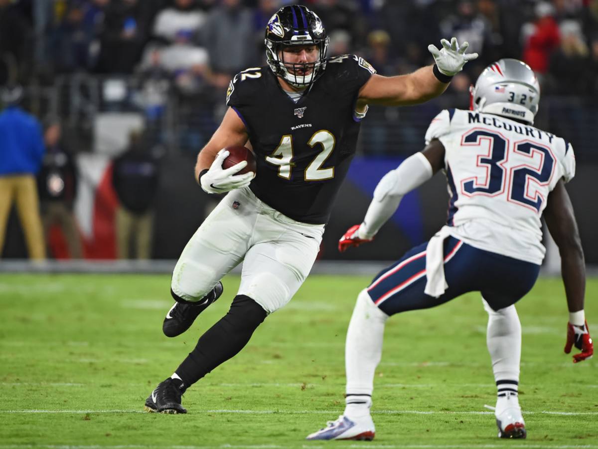 Pat Ricard, Ravens' three-way player, doubles up as food critic