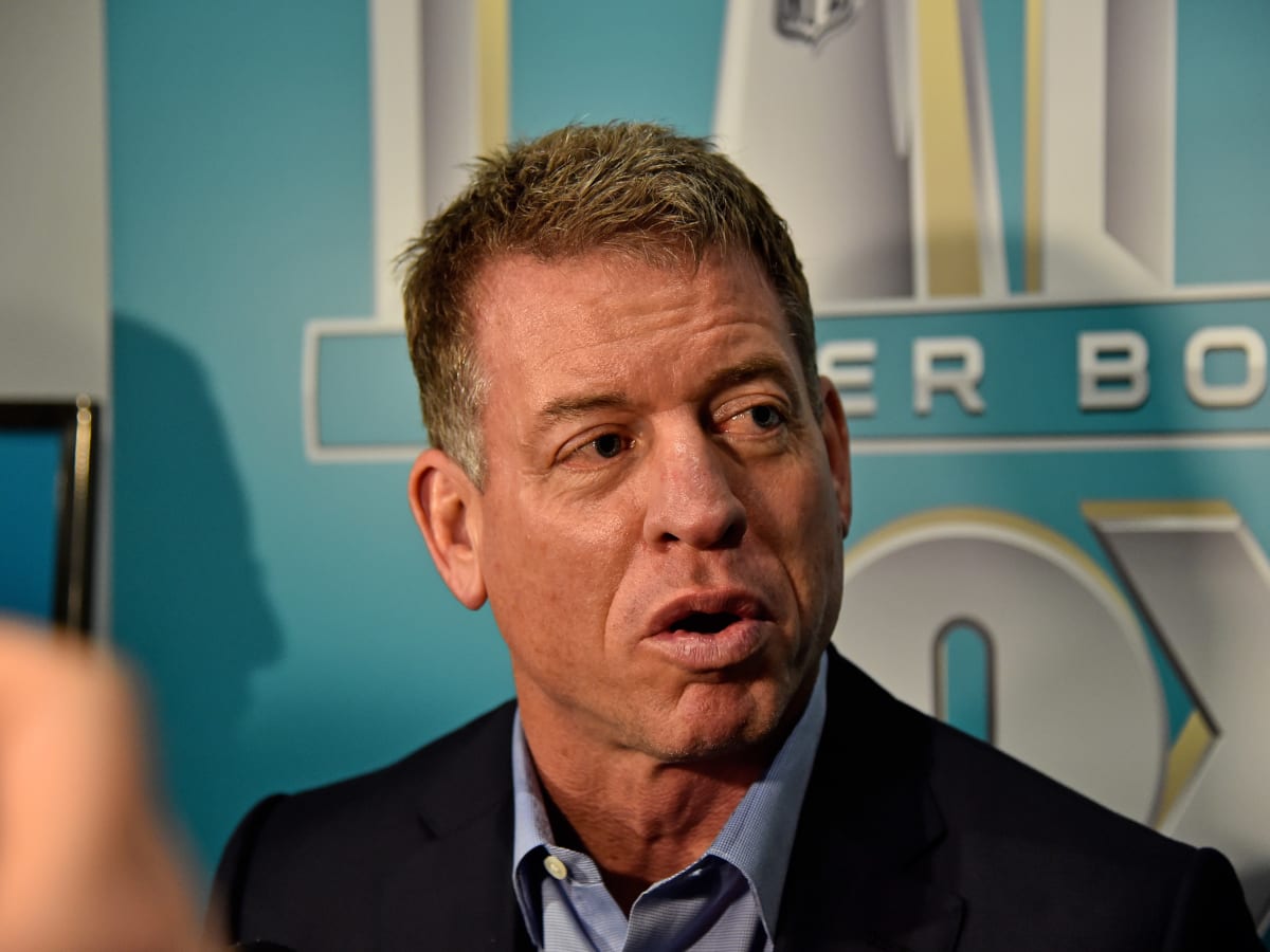 Troy Aikman says I guess it's disappointing Fox didn't talk to