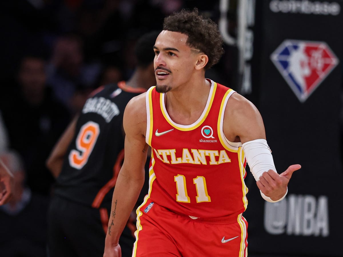 Trae Young Takes A Bow At MSG After Eliminating Knicks From