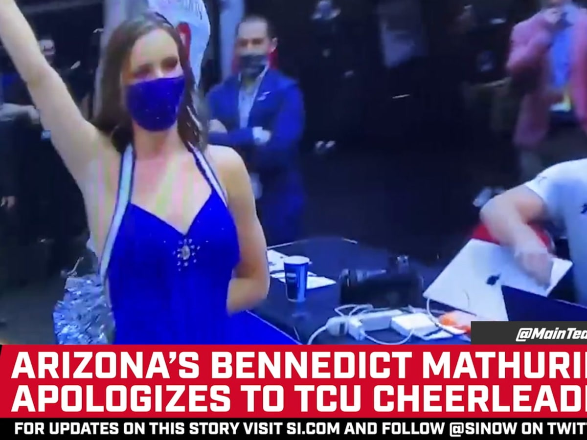 New video emerges of moment Wildcats star Bennedict Mathurin 'touched'  cheerleader's breast