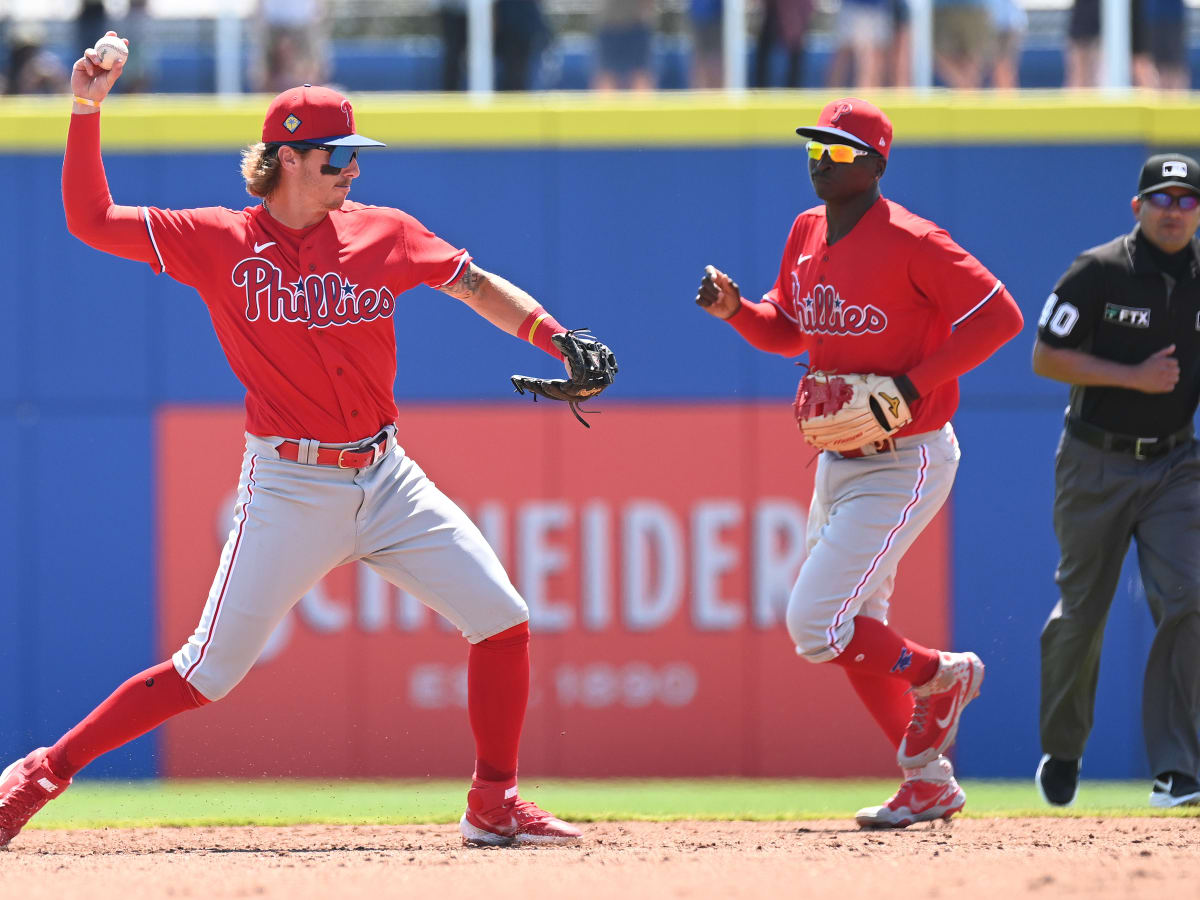 Philadelphia Phillies' Scott Kingery struggling in center-field competition