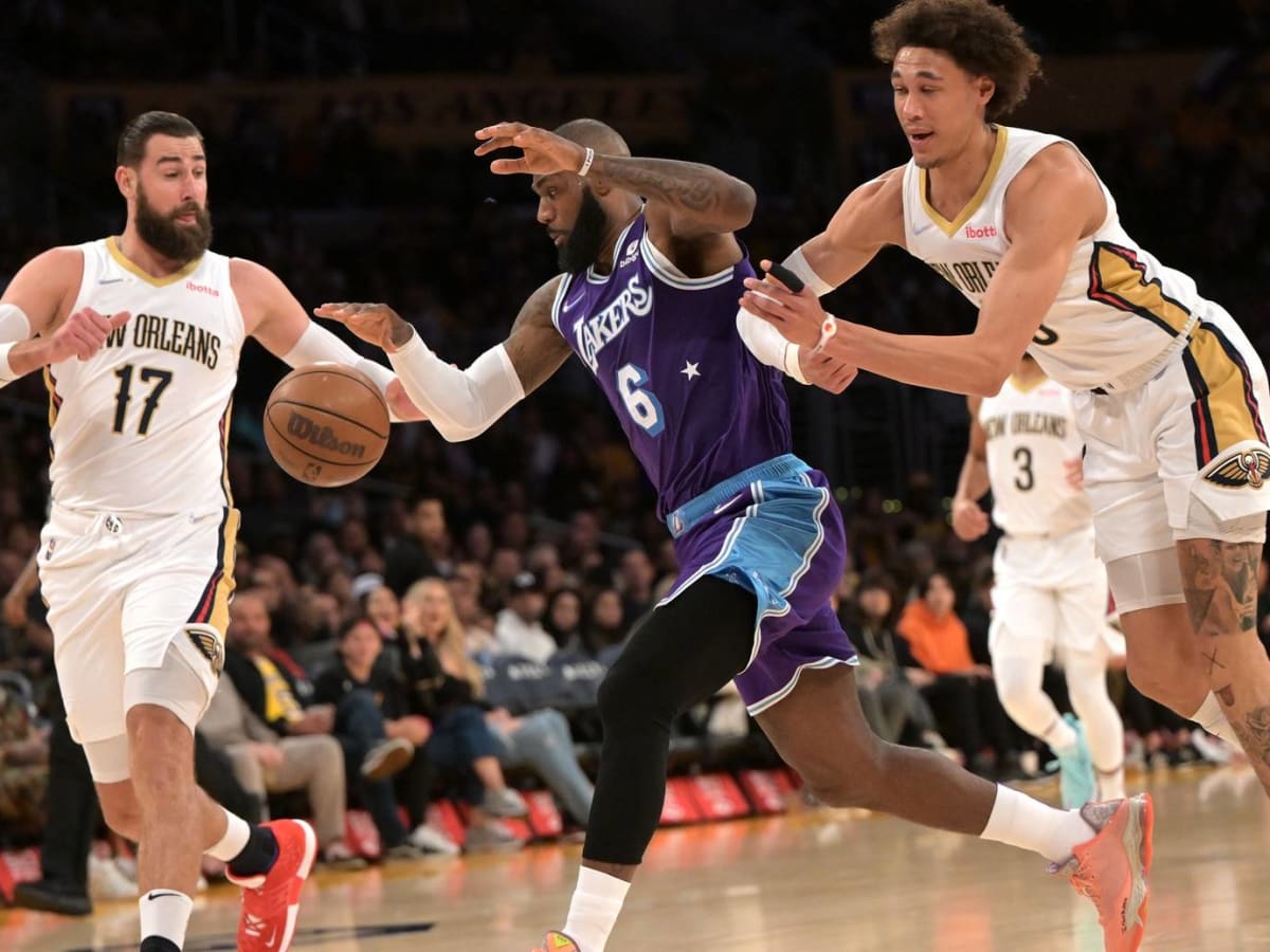 Jaxson Hayes says he chose the Lakers because he wants to win