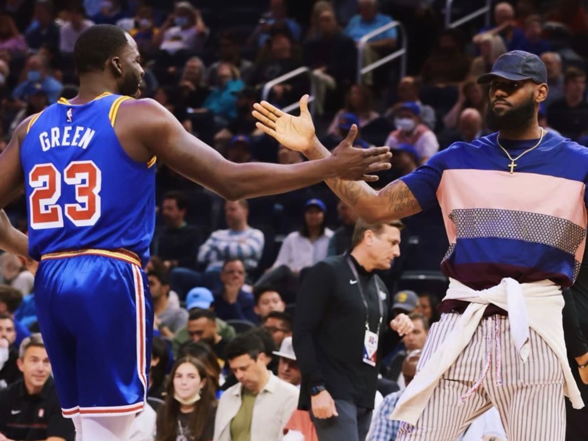 Golden State Warriors' Draymond Green, Los Angeles Lakers' LeBron James  share a rivalry and a friendship