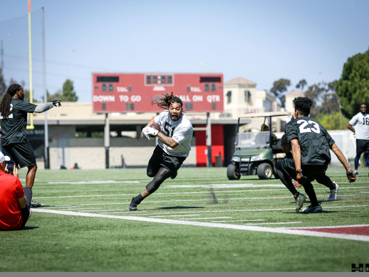 Derrius Guice works out 'with great attitude, lot of energy' at HUB  Football Camp, hopes to relaunch NFL career