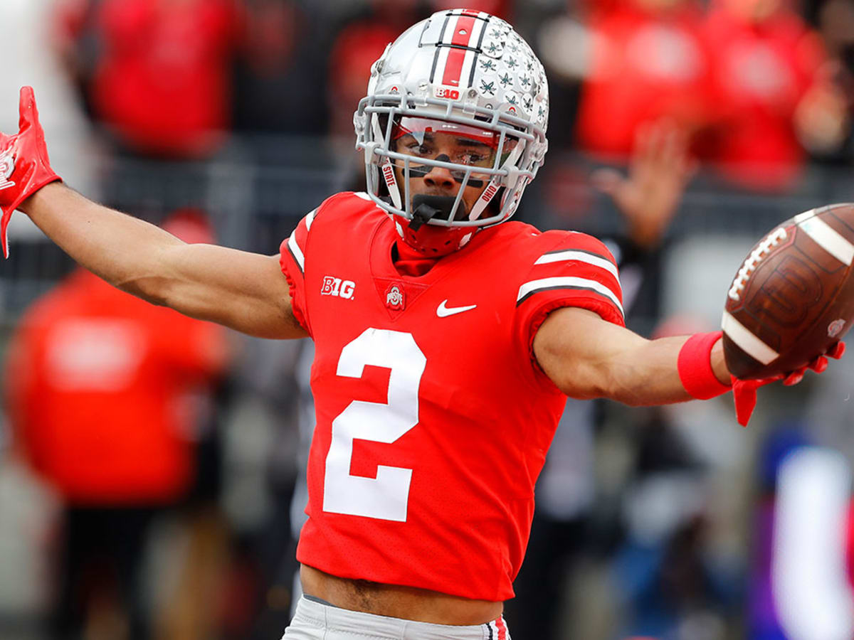 Ohio State wide receiver Chris Olave to change jersey number in 2020