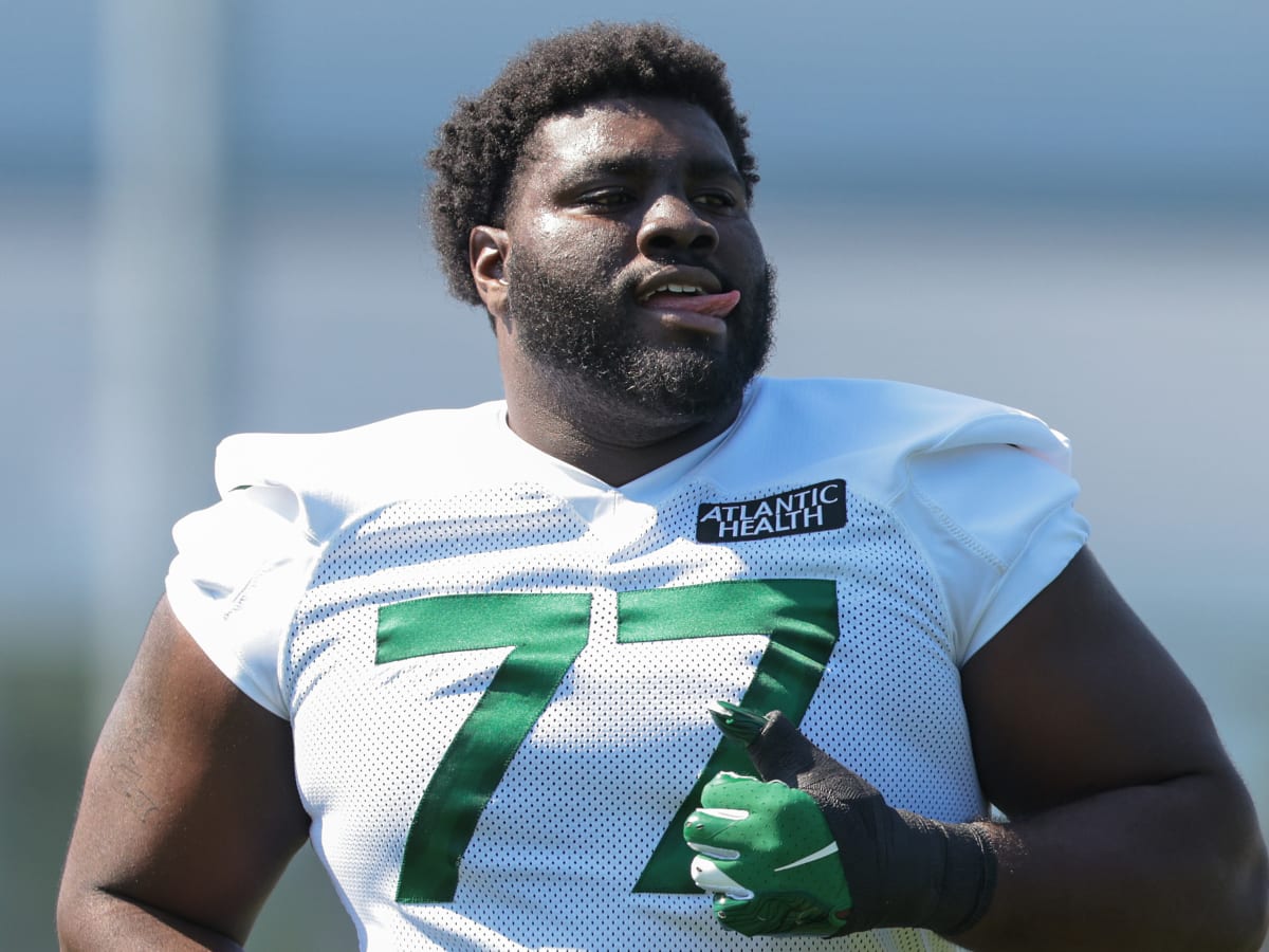 Jets love what they are seeing in Mekhi Becton