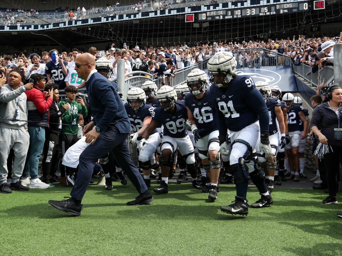 Should Penn State fans be worried about offensive line after Blue-White  Game? 