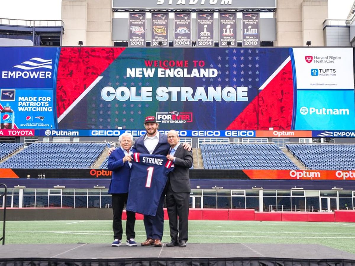 New England Patriots draft Cole Strange 29th overall in 2022 NFL Draft