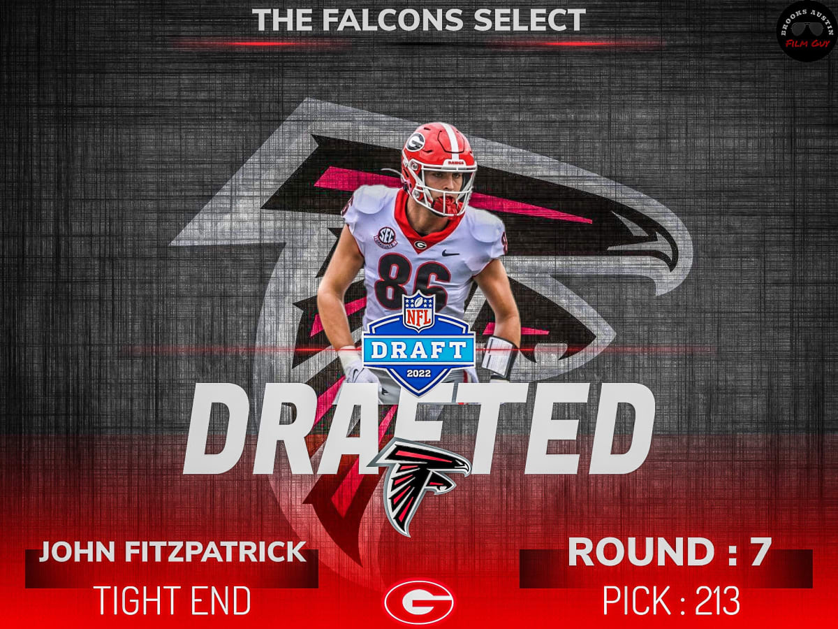 Falcons draft Georgia TE John FitzPatrick to wrap up 2022 class