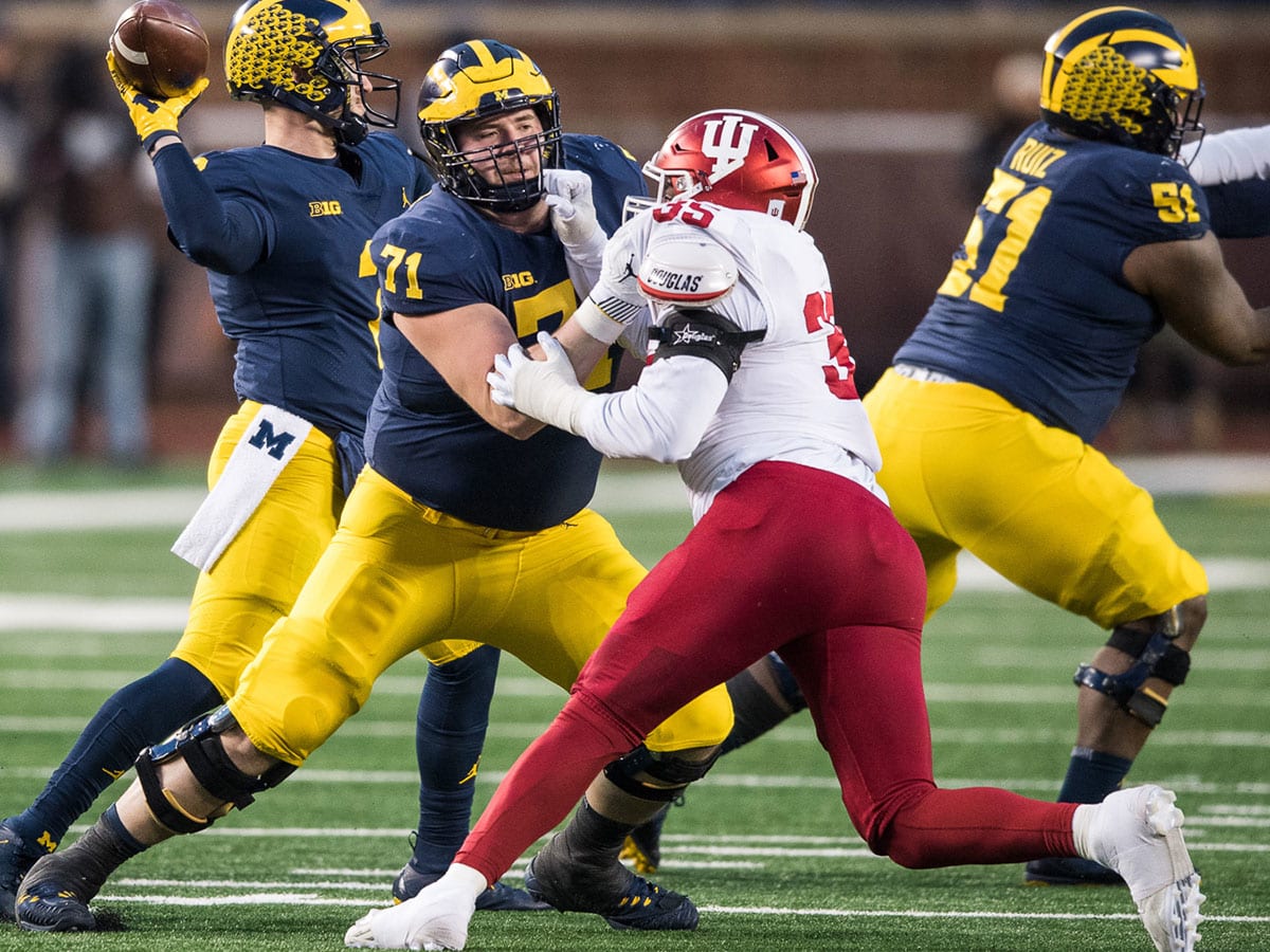 Patriots use final 2022 NFL Draft pick on Andrew Stueber, OL from Michigan  