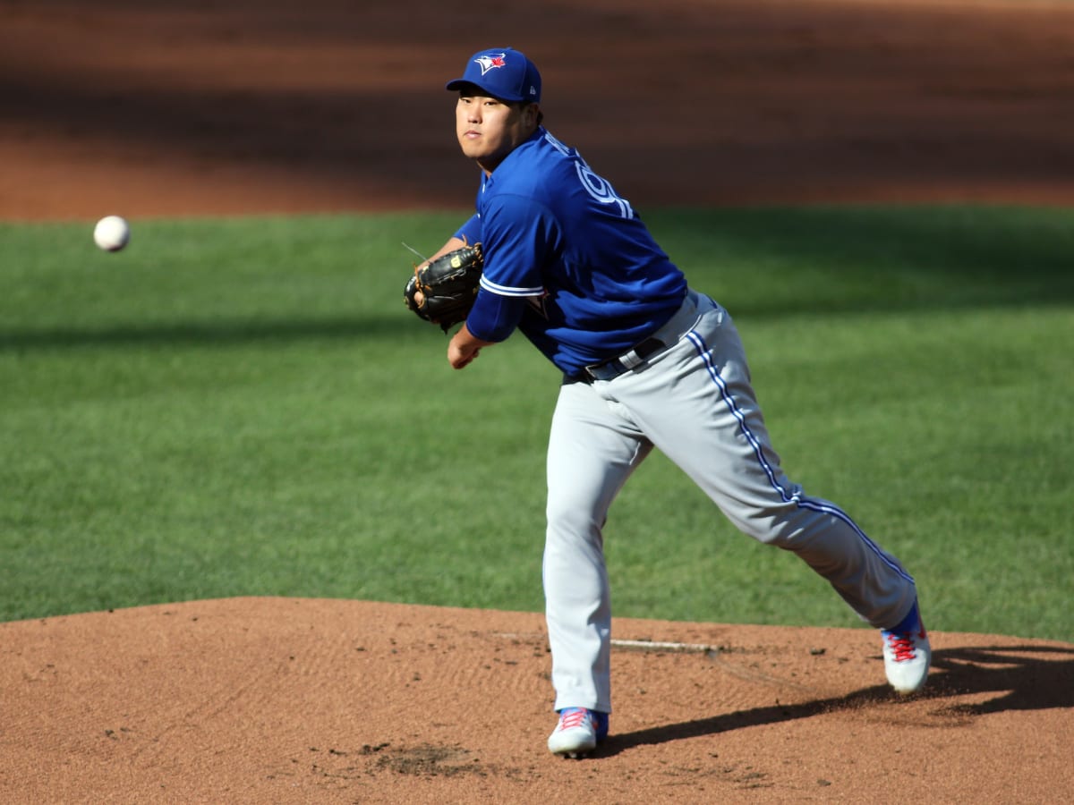 Blue Jays' Ryu Hyun-jin strikes out 7 in simulated game