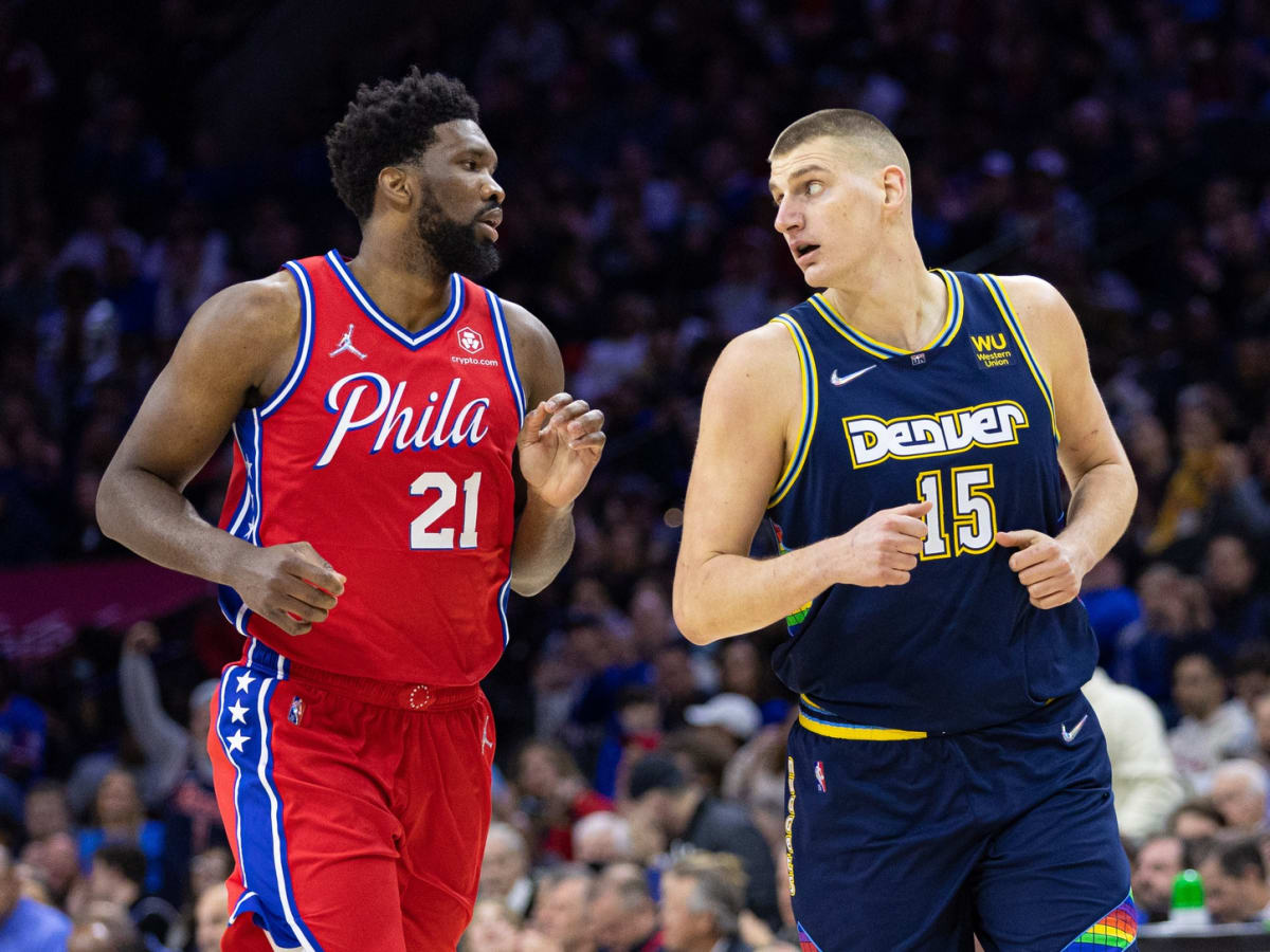 Sixers star Joel Embiid reacts to Kansas winning title over North Carolina