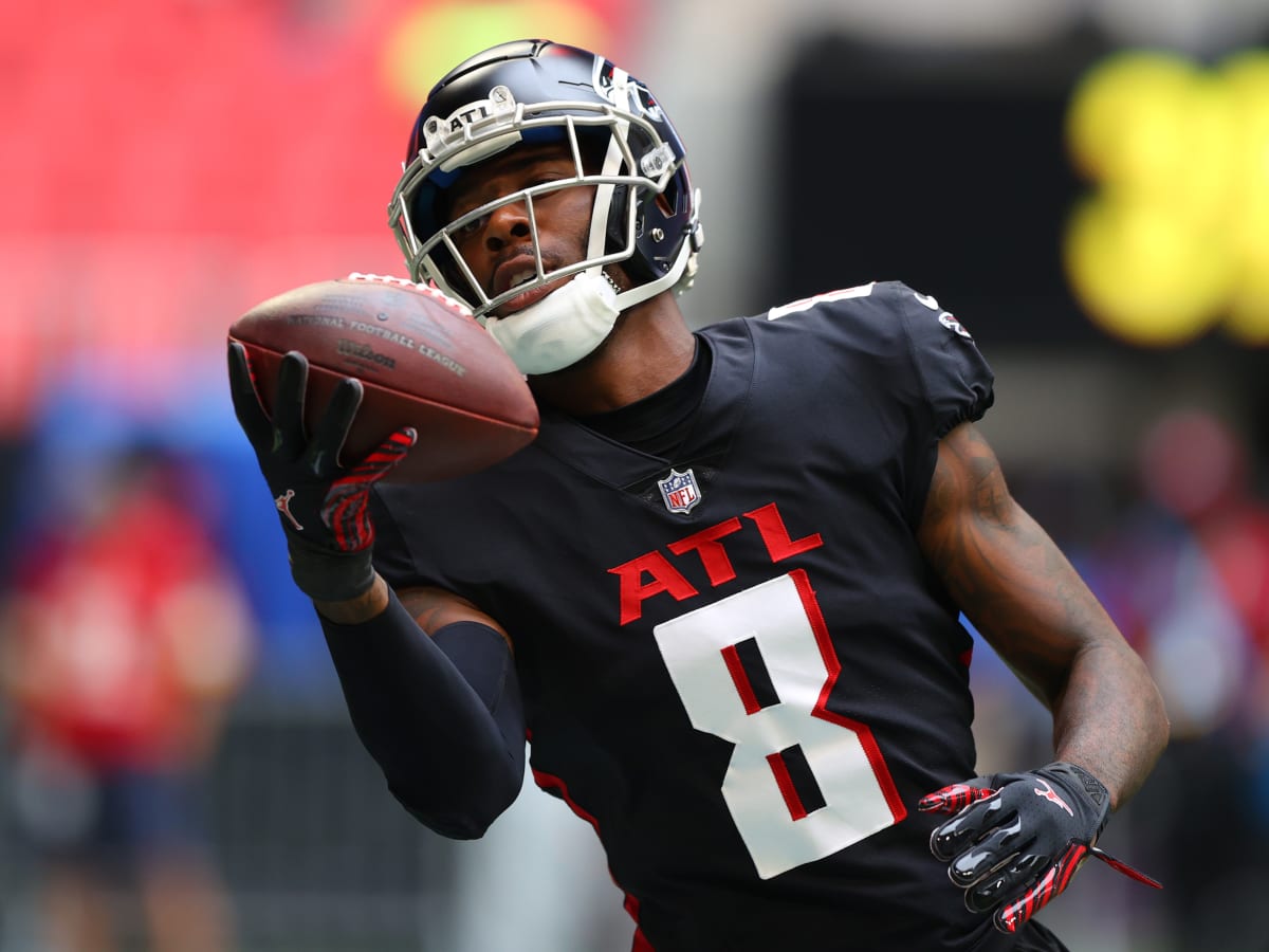 Kyle Pitts of the Atlanta Falcons and NFC and Justin Jefferson of the  News Photo - Getty Images