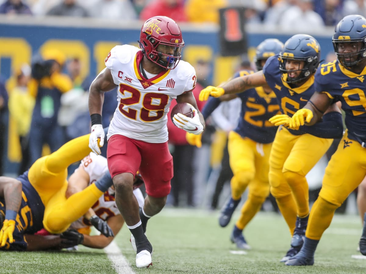 Iowa State RB Breece Hall Excited to Play With New York Jets RB Michael  Carter - Sports Illustrated New York Jets News, Analysis and More