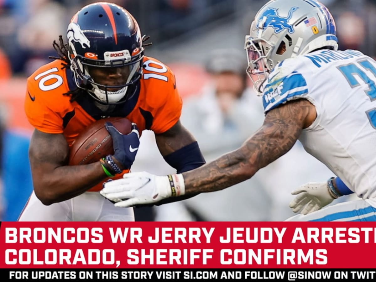 Broncos wide receiver Jerry Jeudy arrested in Colorado 