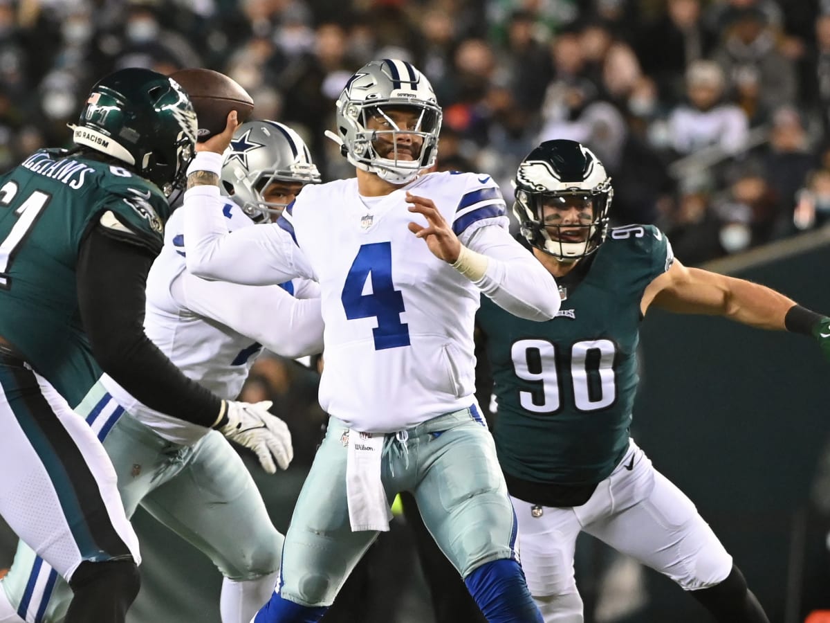 NFL football: Dak Prescott leads Dallas Cowboys past Philadelphia Eagles -  Sports Illustrated Mississippi State Football, Basketball, Recruiting, and  More