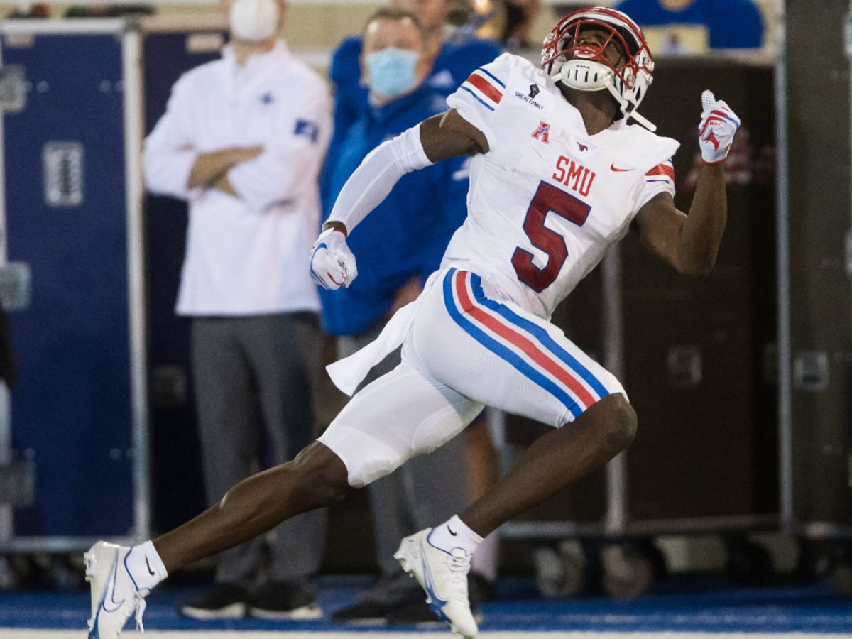 49ers to meet with SMU WR Danny Gray, who ran a 4.33 40-yard dash