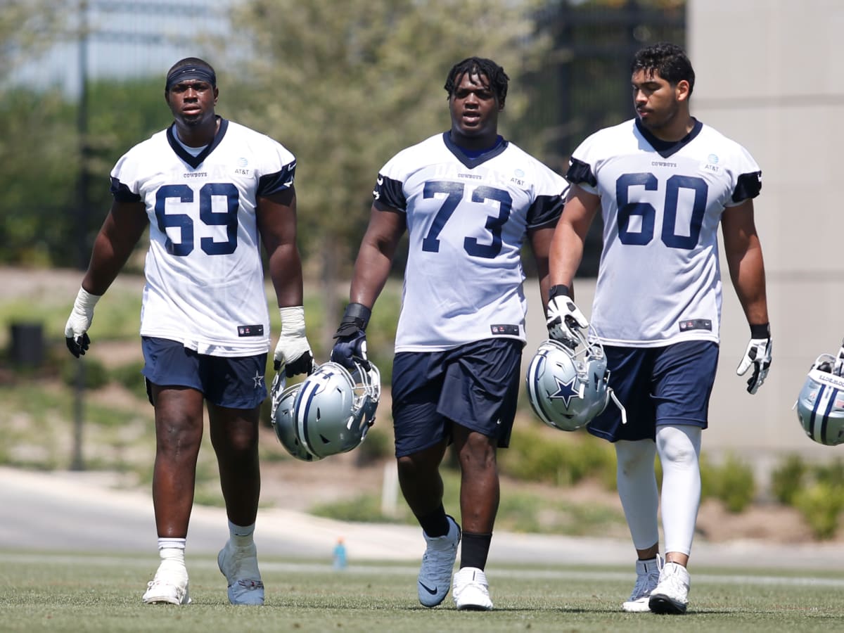 Dallas Cowboys defensive tackle Mazi Smith runs a drill during the NFL  football team's training camp Monday, July 31, 2023, in Oxnard, Calif. (AP  Photo/Mark J. Terrill Stock Photo - Alamy