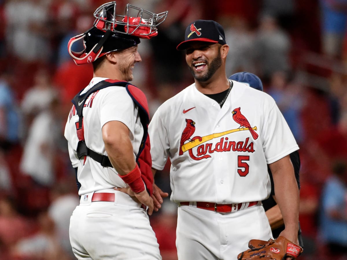 Cardinals' Albert Pujols pitching, stealing bases in final season - Sports  Illustrated