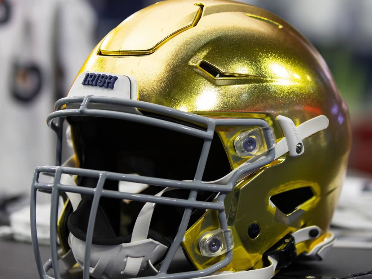 notre dame helmet 2019