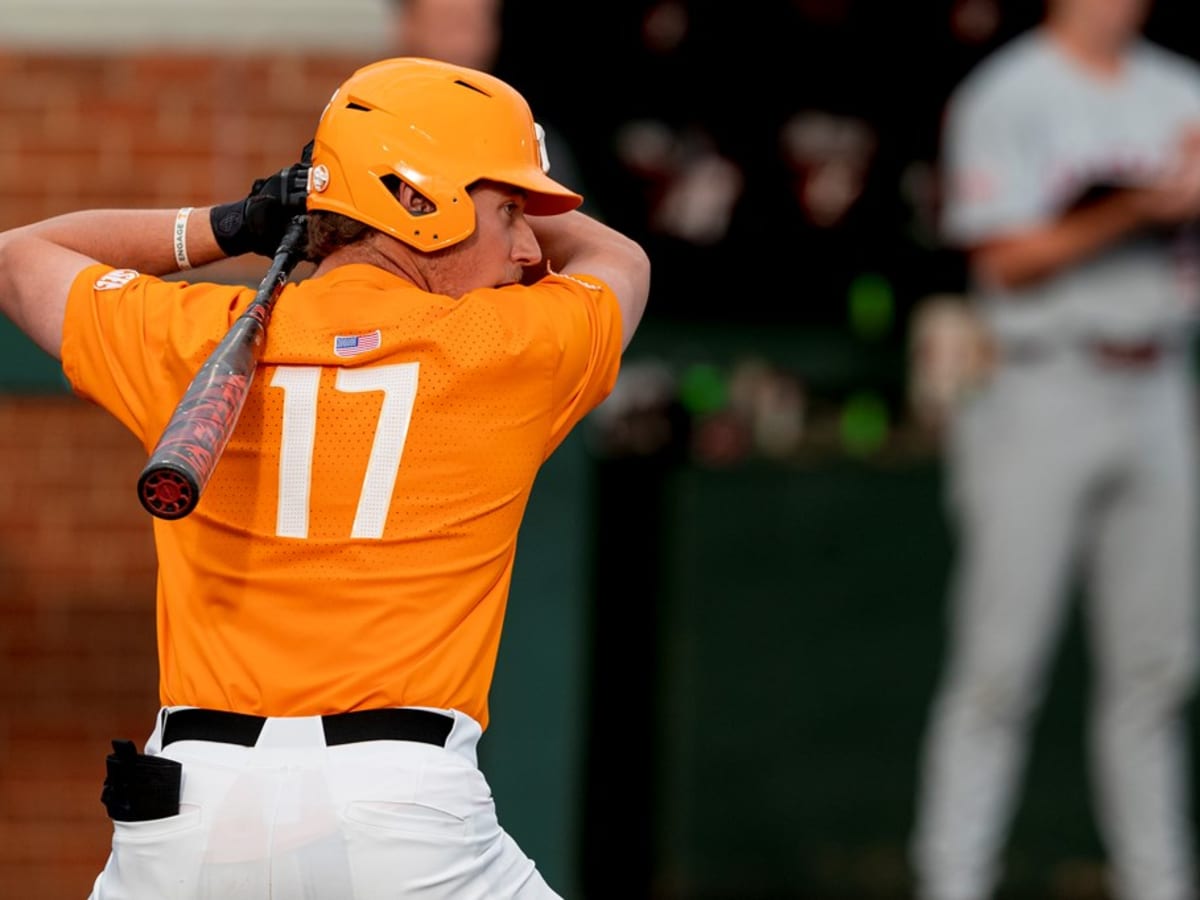 Men's Tennessee Volunteers #17 Jared Dickey White 2022 Replica College Baseball  Jersey 571532-583