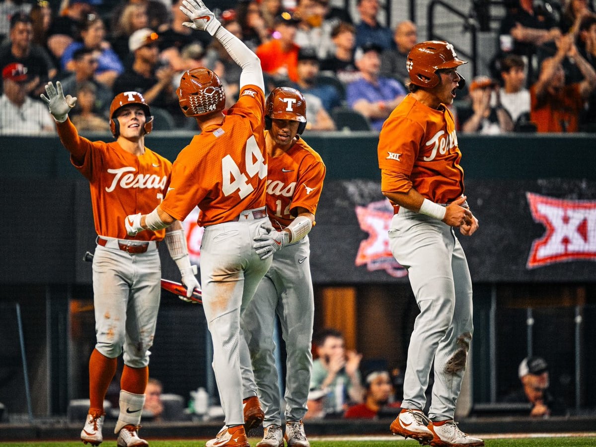 Texas Baseball: Longhorns await loser of OK ST-WVU in Big 12 Tourney