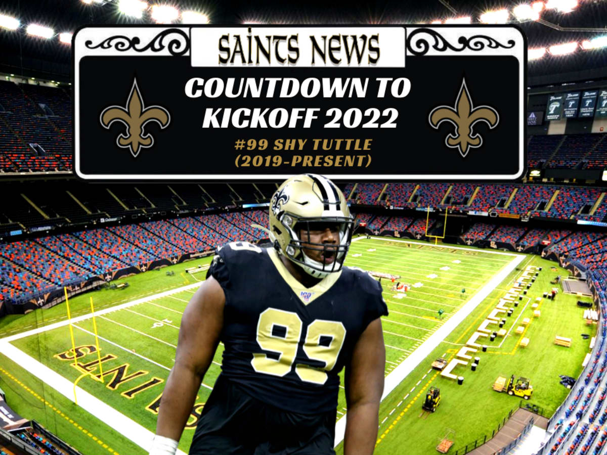 Saints Countdown to 2022 Kickoff: #99 Shy Tuttle - Sports