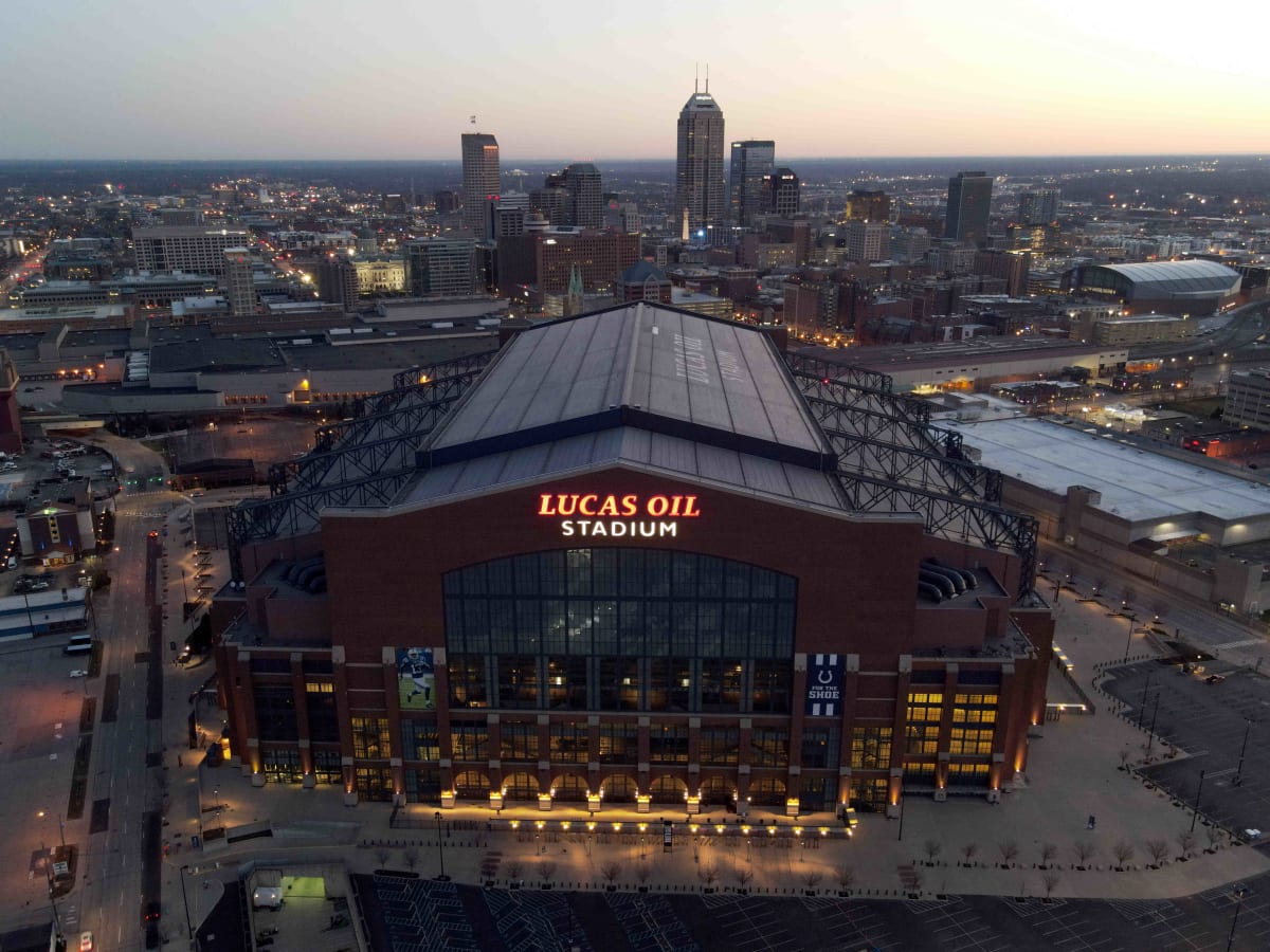 Aerial Photo of Indianapolis Colts - Lucas Oil Stadium