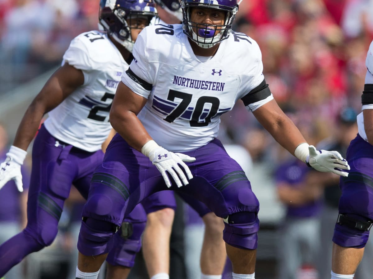 Round 1 - Pick 13: Rashawn Slater, OG, Northwestern (Los Angeles