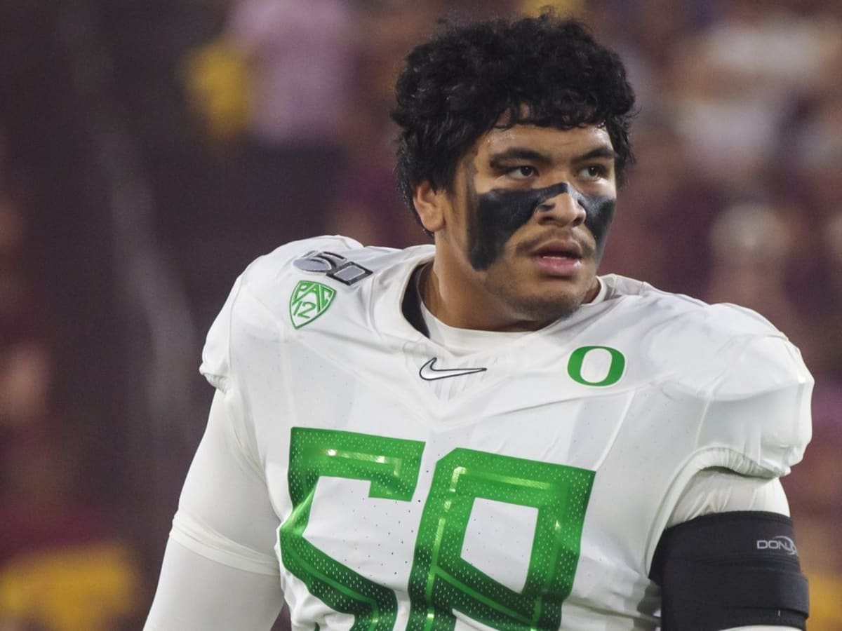 NFL mock draft 2021: Oregon Ducks' Penei Sewell selected No. 3 by