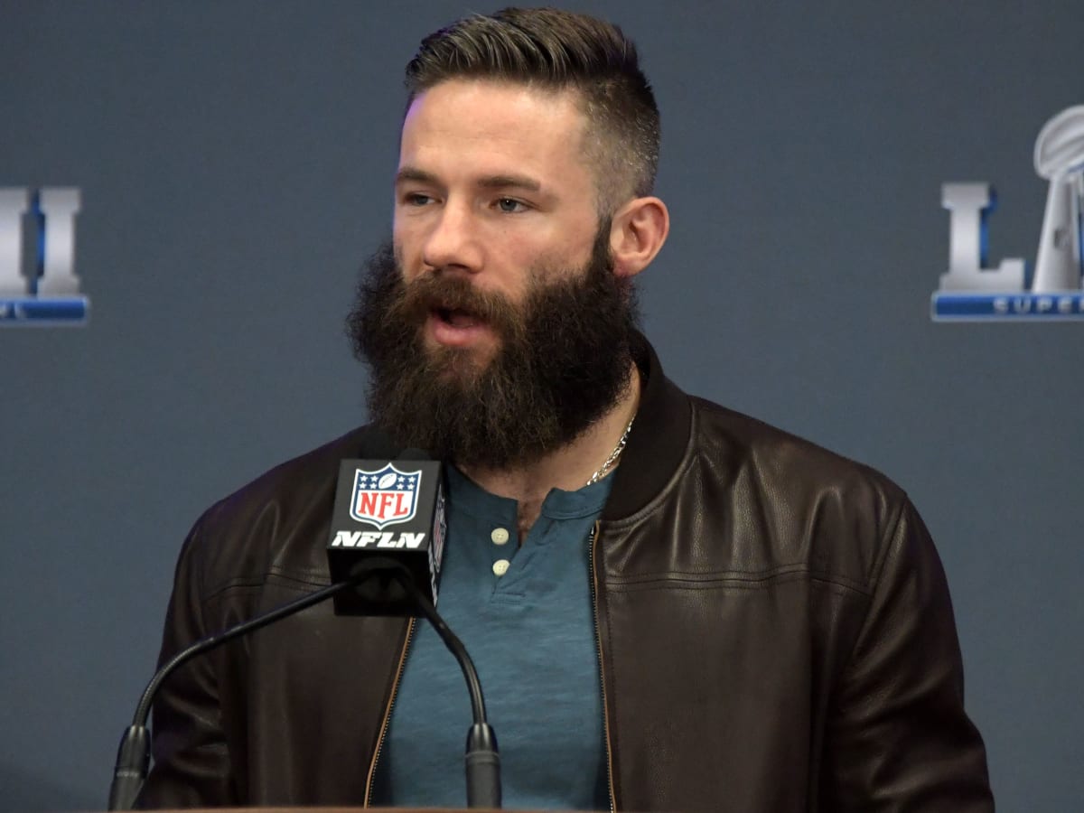 Julian Edelman Brings His Inner Squirrel To The Cold Tubs With