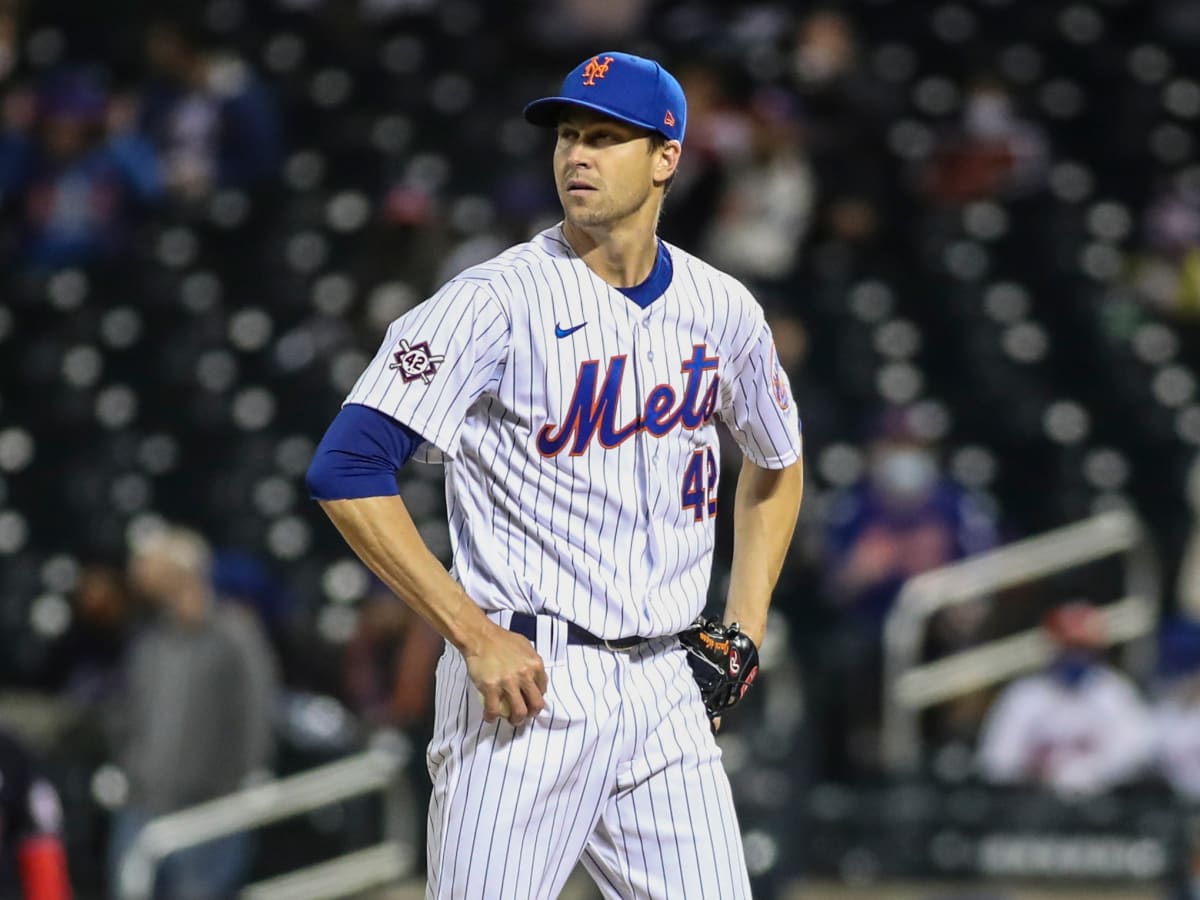  You know that jersey deGrom wore when he struck out 15  batters? You can bid on it.