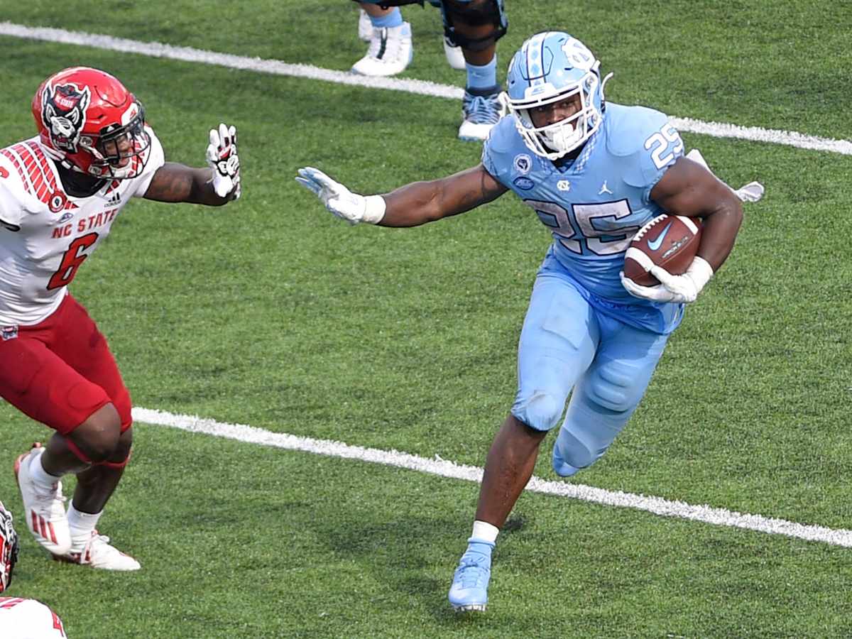 UNC running back Javonte Williams selected by the Denver Broncos in the  second round - Tar Heel Blog