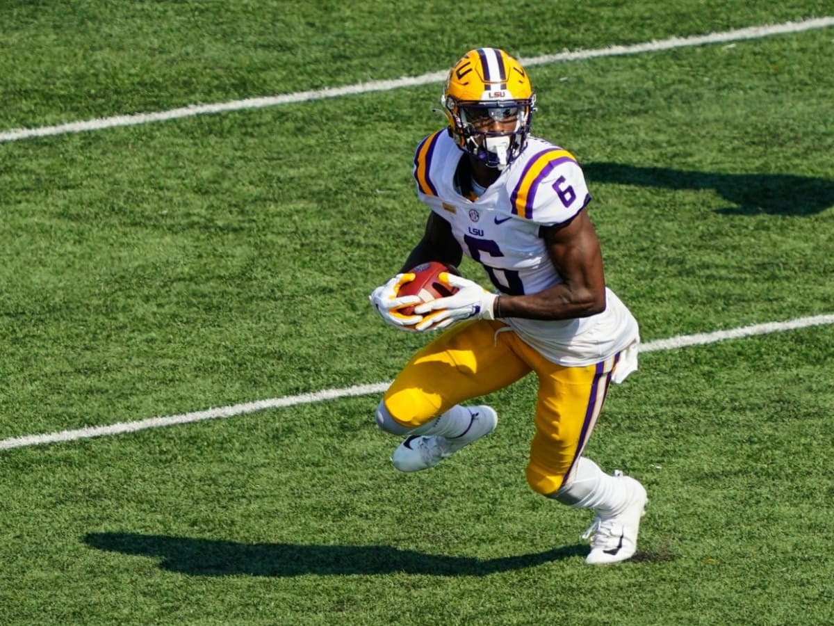 59. @panthers ↔️ LSU WR Terrace Marshall Jr.