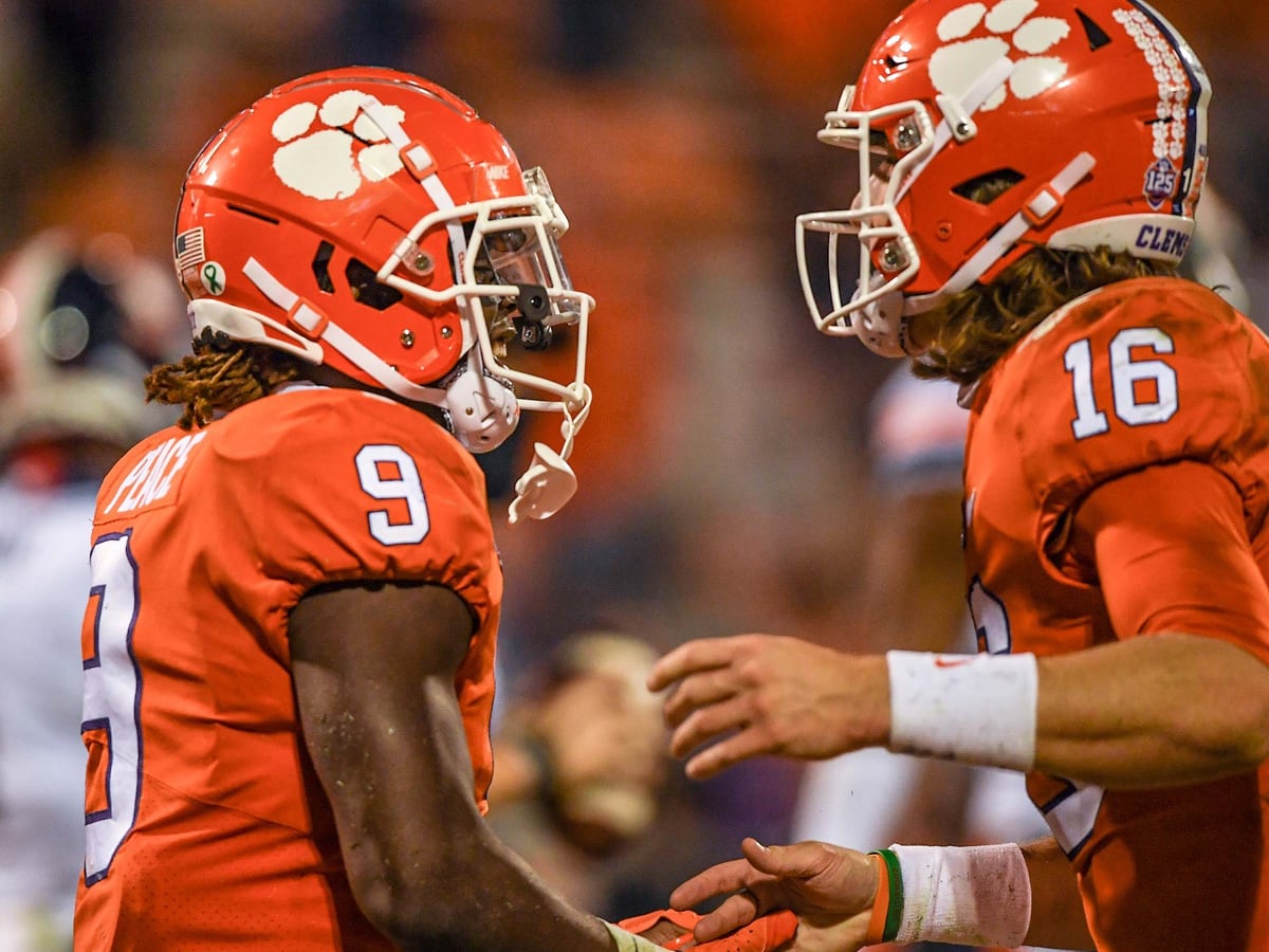 QB Lawrence, RB Etienne anchor Clemson's high-octane offense