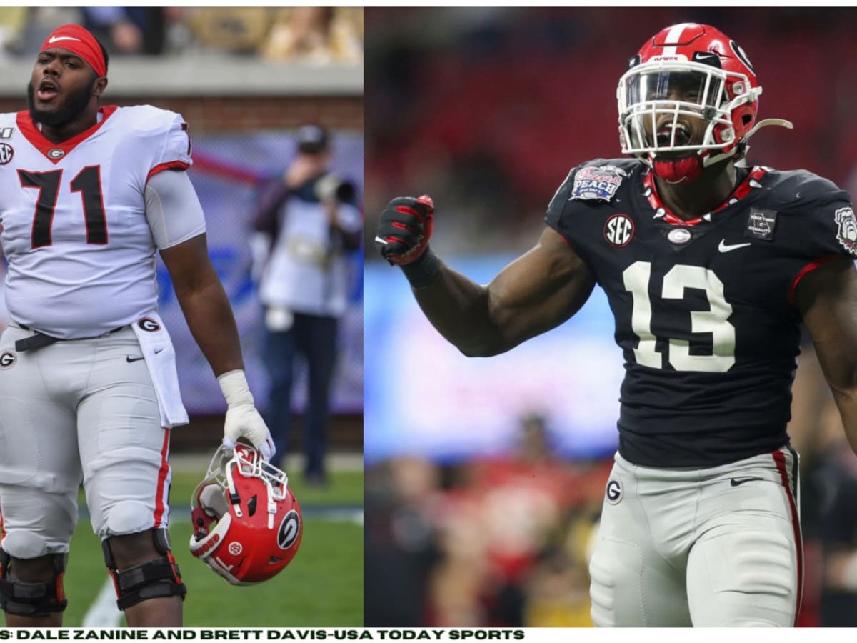 Kirby Smart explains why New York Giants' Andrew Thomas was first OT drafted