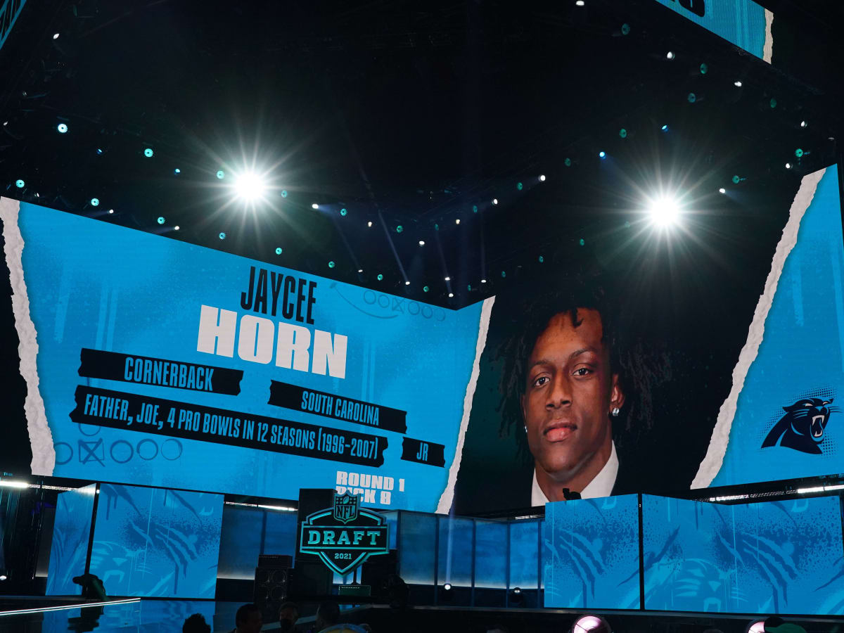 Panthers' Jaycee Horn picks jersey number 8 to honor Kobe Bryant