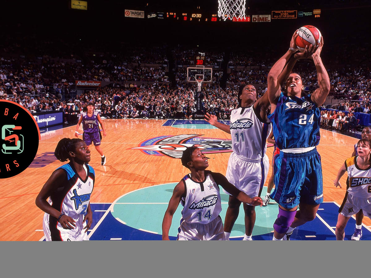Sacramento Monarchs Vintage 90s Yolanda Griffith Wnba Champion Basketb