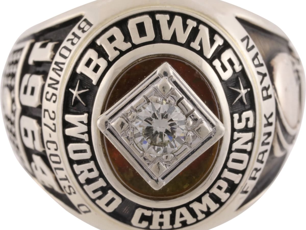 Custom 1964 Cleveland Browns NFL Super Bowl Championship Ring