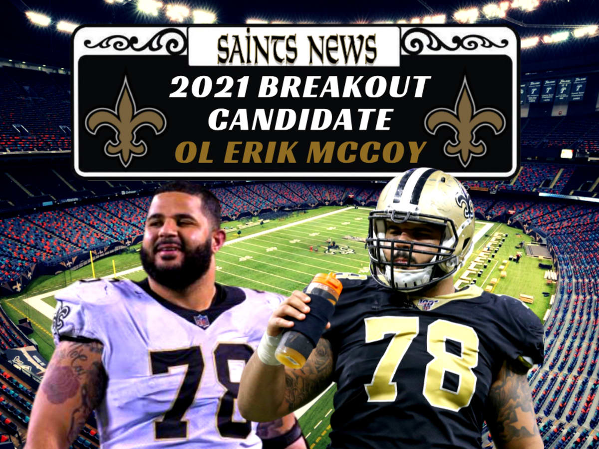 Erik McCoy set to start at center for the New Orleans Saints, NFL News,  Rankings and Statistics