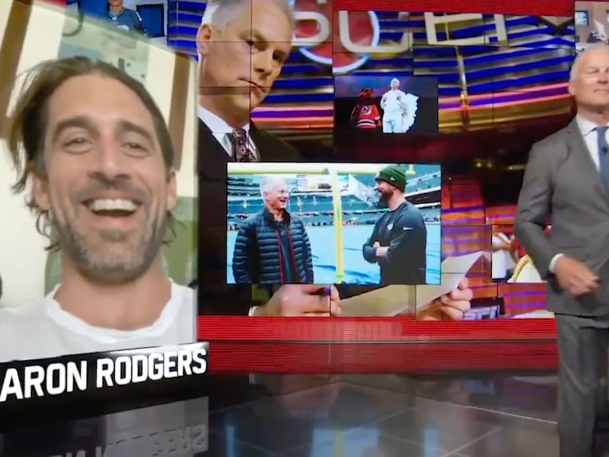 Aaron Rodgers talks Packers, pays tribute to Kenny Mayne on Mayne's final  show