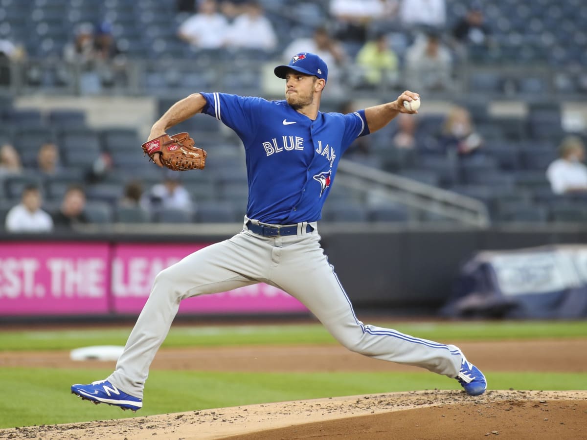 Steven Matz 32 Toronto Blue Jays Gray Road Jersey - Bluefink