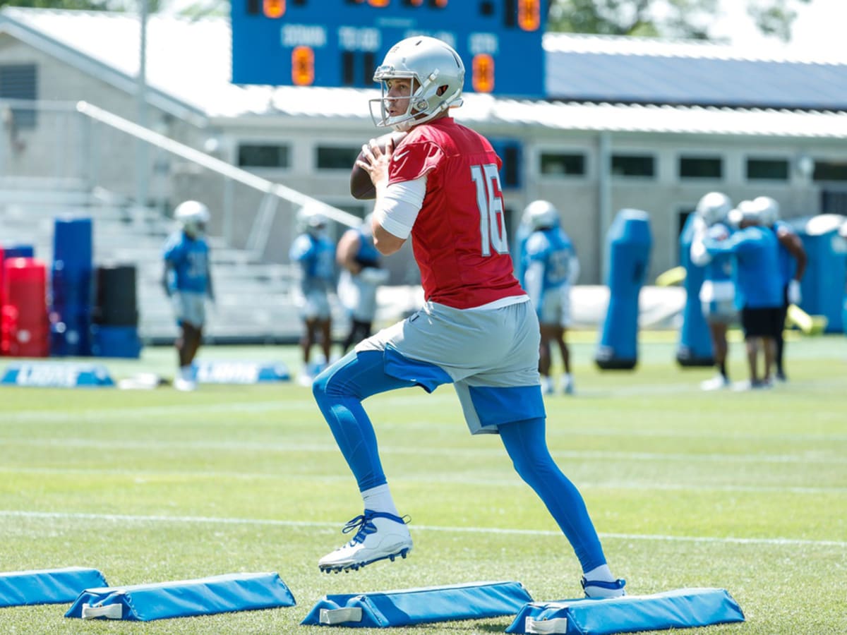 Detroit Lions Training Camp Observations Jared Goff Two Interceptions -  Sports Illustrated Detroit Lions News, Analysis and More