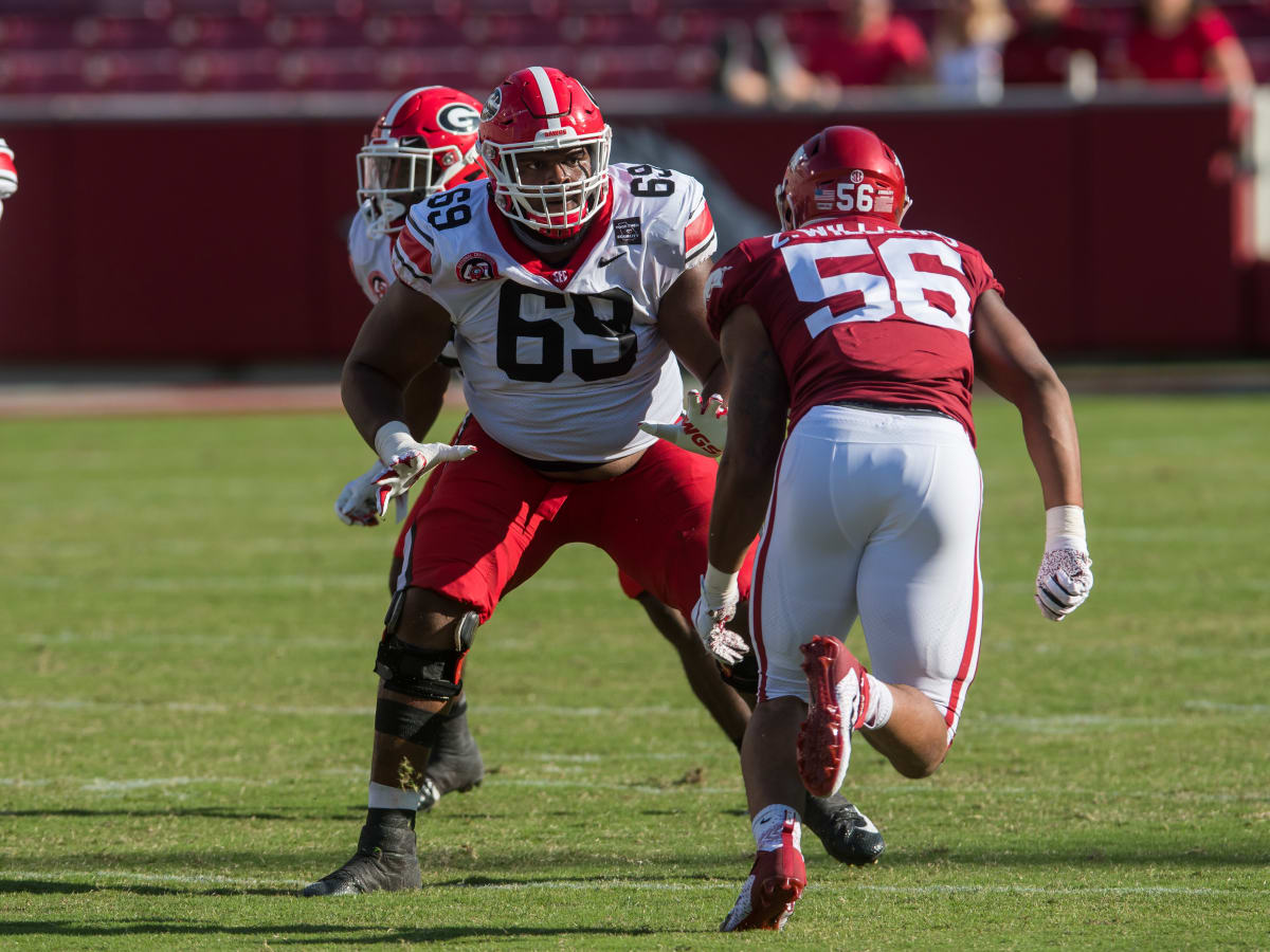 2022 NFL Draft Prospect Profile: OL Jamaree Salyer, Georgia - Sports  Illustrated New York Giants News, Analysis and More