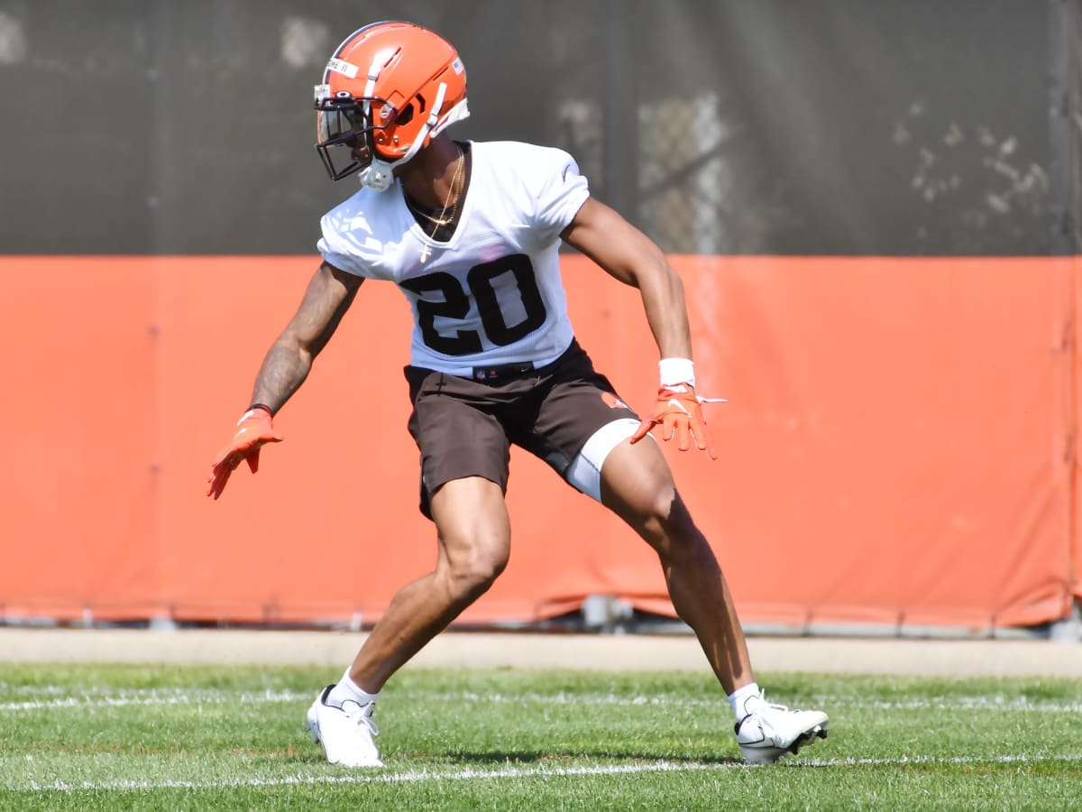 Browns rookie cornerback Greg Newsome