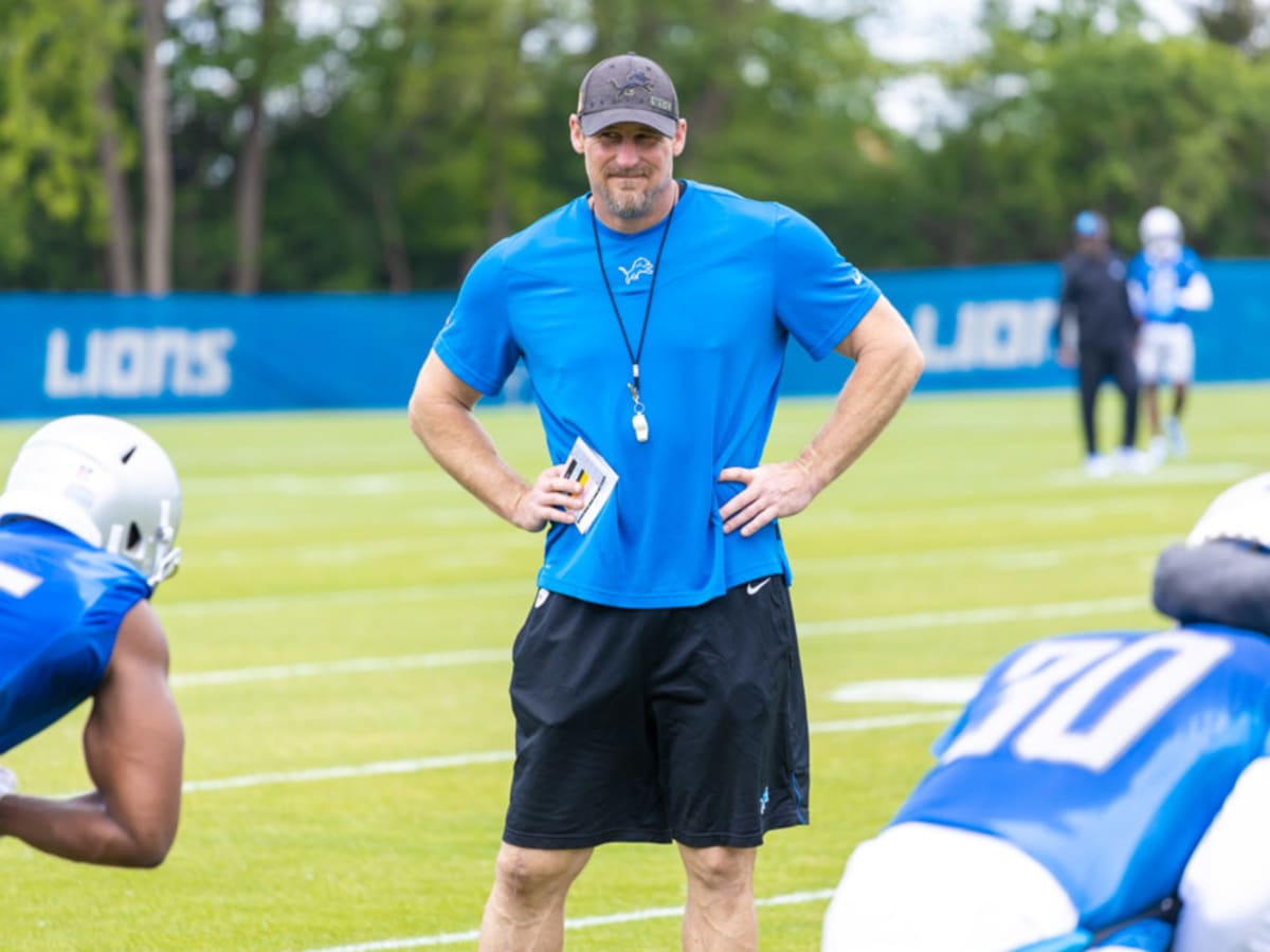 Coach Brad Holmes Wearing Detroit Lions Roar X Smplfd Shirt