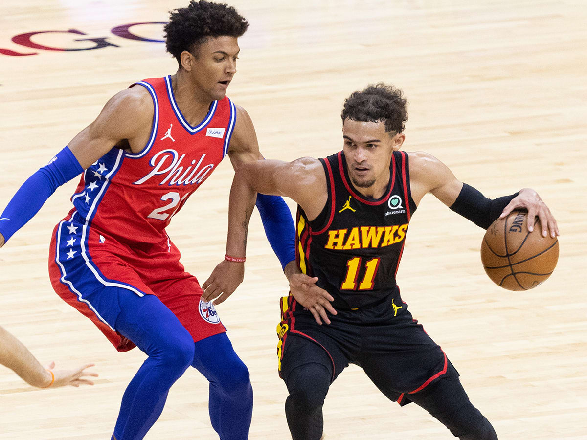 Trae Young Responds to Image of Cam Reddish in Lakers Jersey - Sports  Illustrated Atlanta Hawks News, Analysis and More